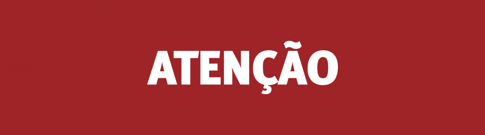 Aviso Importante